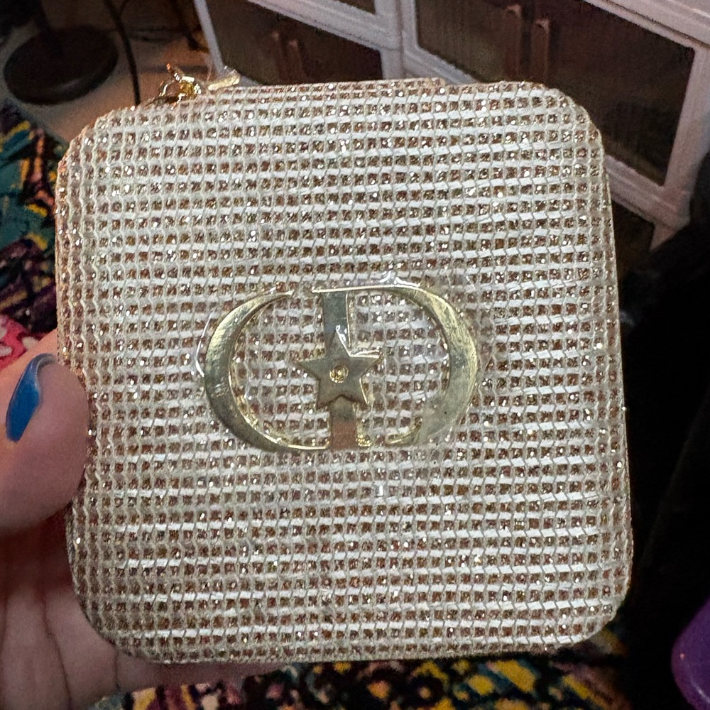 Gold Woven Women’s Jewelry Box